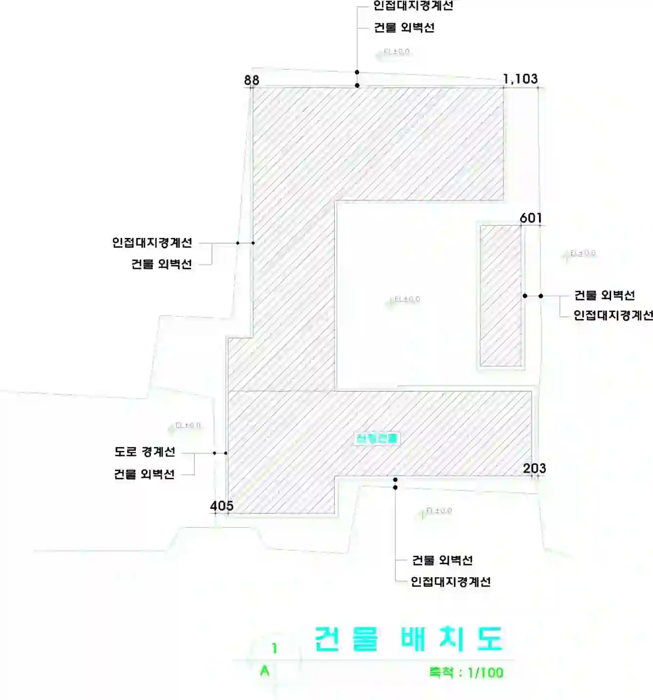 익선동 171-1 배치도 이미지